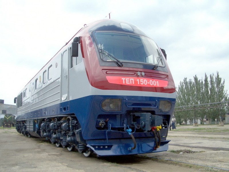 Кабіна та пульт пасажирського тепловоза ТЕП150